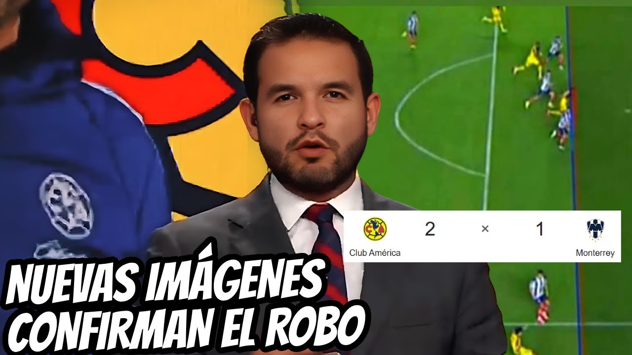 ¡IMÁGENES FILTRADAS DEL VAR CONFIRMAN EL ROBO CONTRA AMÉRICA! CLUB AMERICA