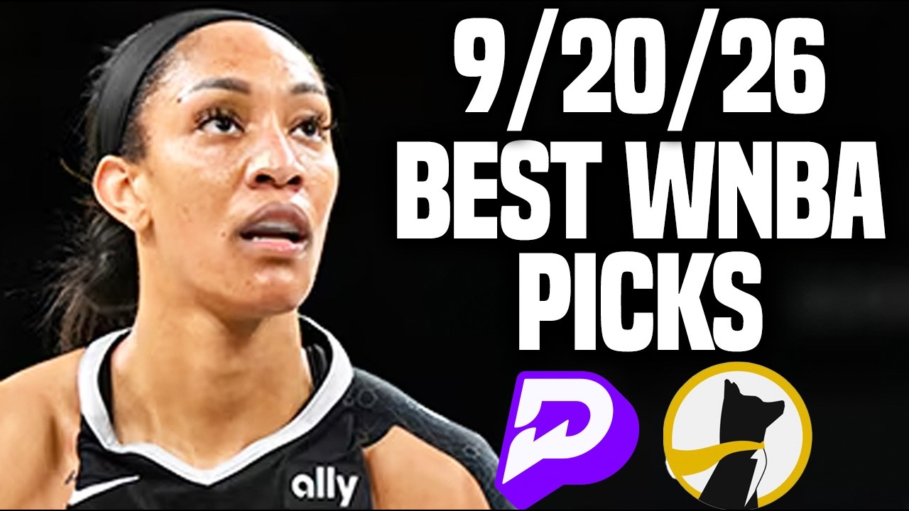 (23-4 RUN 🔥) BEST WNBA PICKS TODAY!! Sunday September 20 | PrizePicks & Underdog