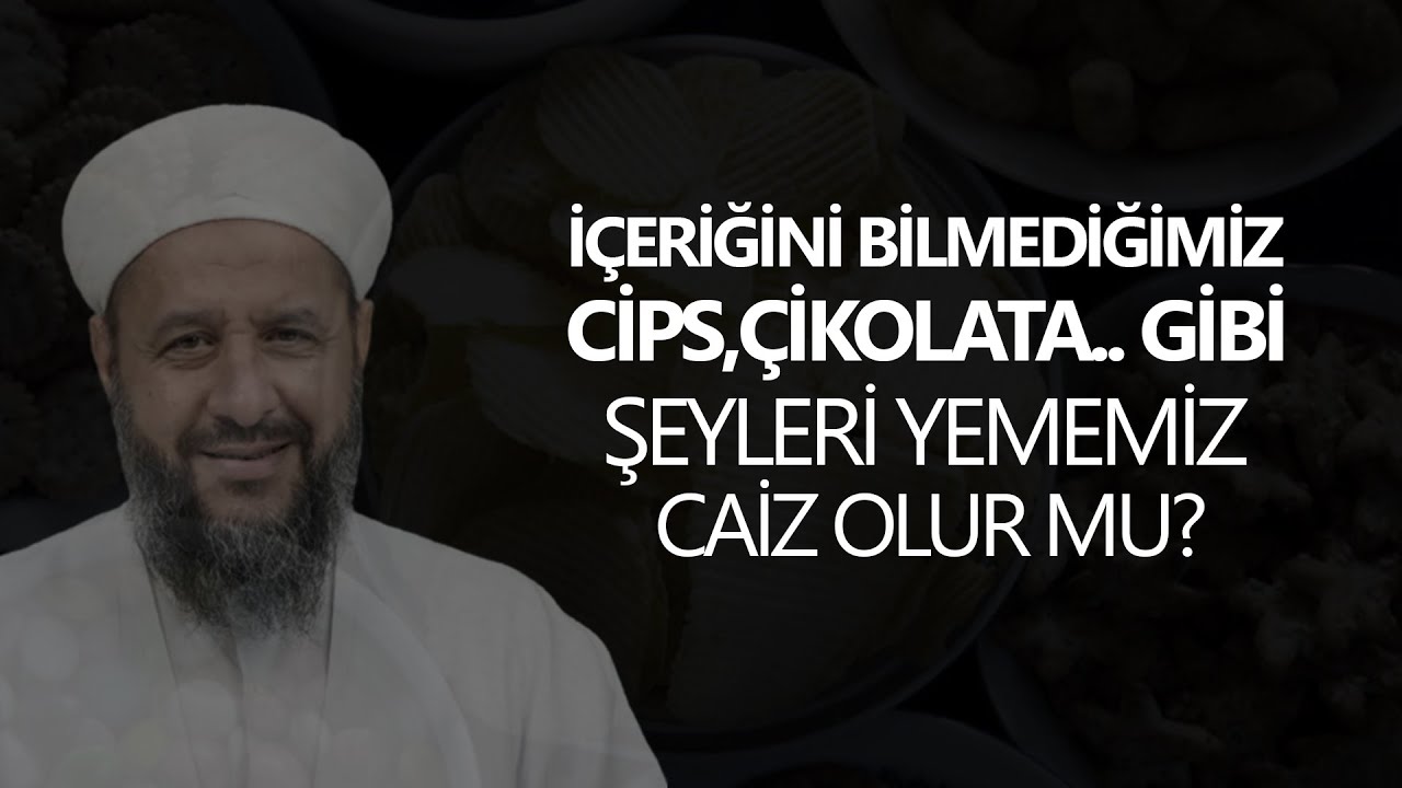 Cips-Kola Gibi Şeyleri Yemek | İsmail Hünerlice Hoca