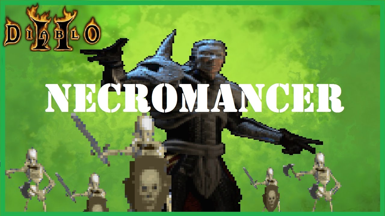 Diablo 2:  Necromancer Summoner vs Uber Tristram