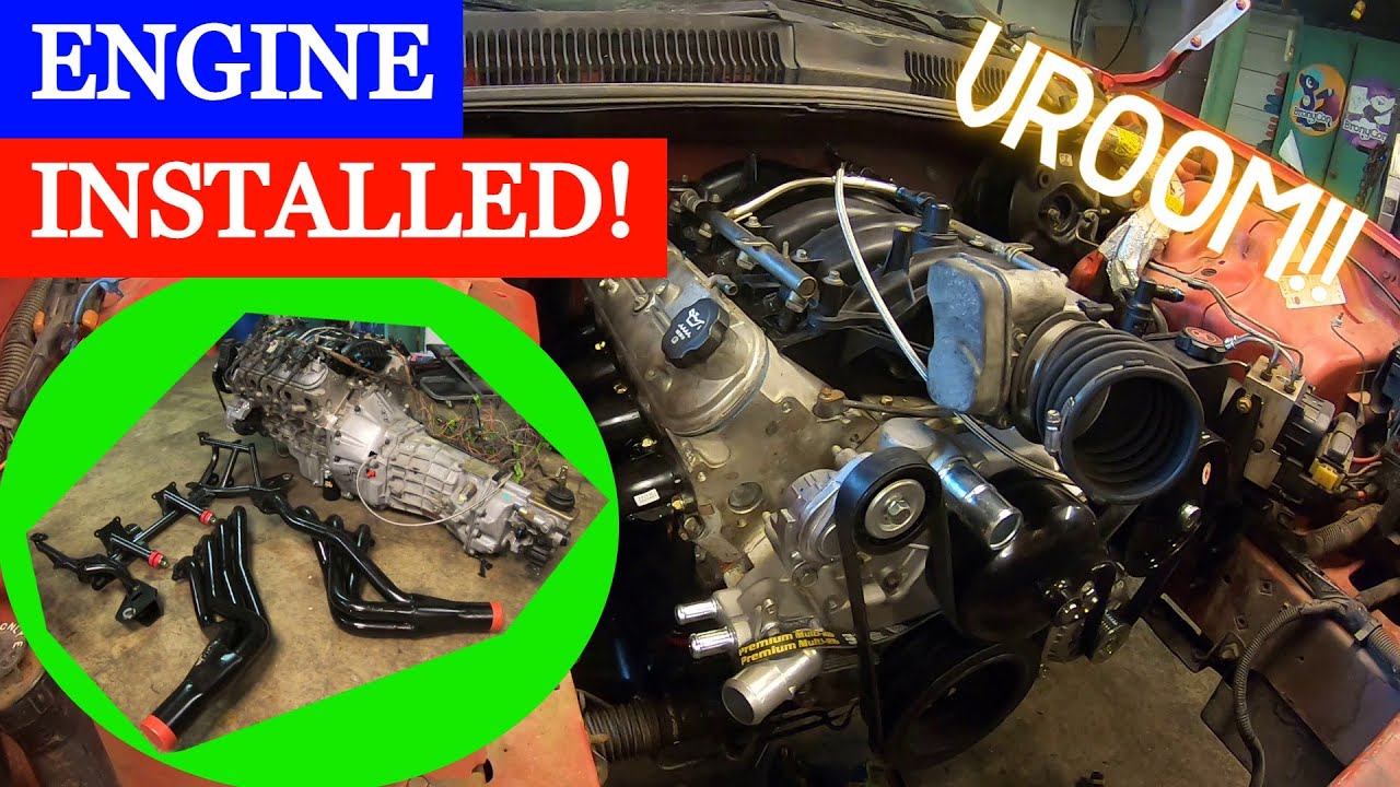 V6 to V8 Camaro Swap!  Had ISSUES installing the V8 engine, what is the SOLUTION?