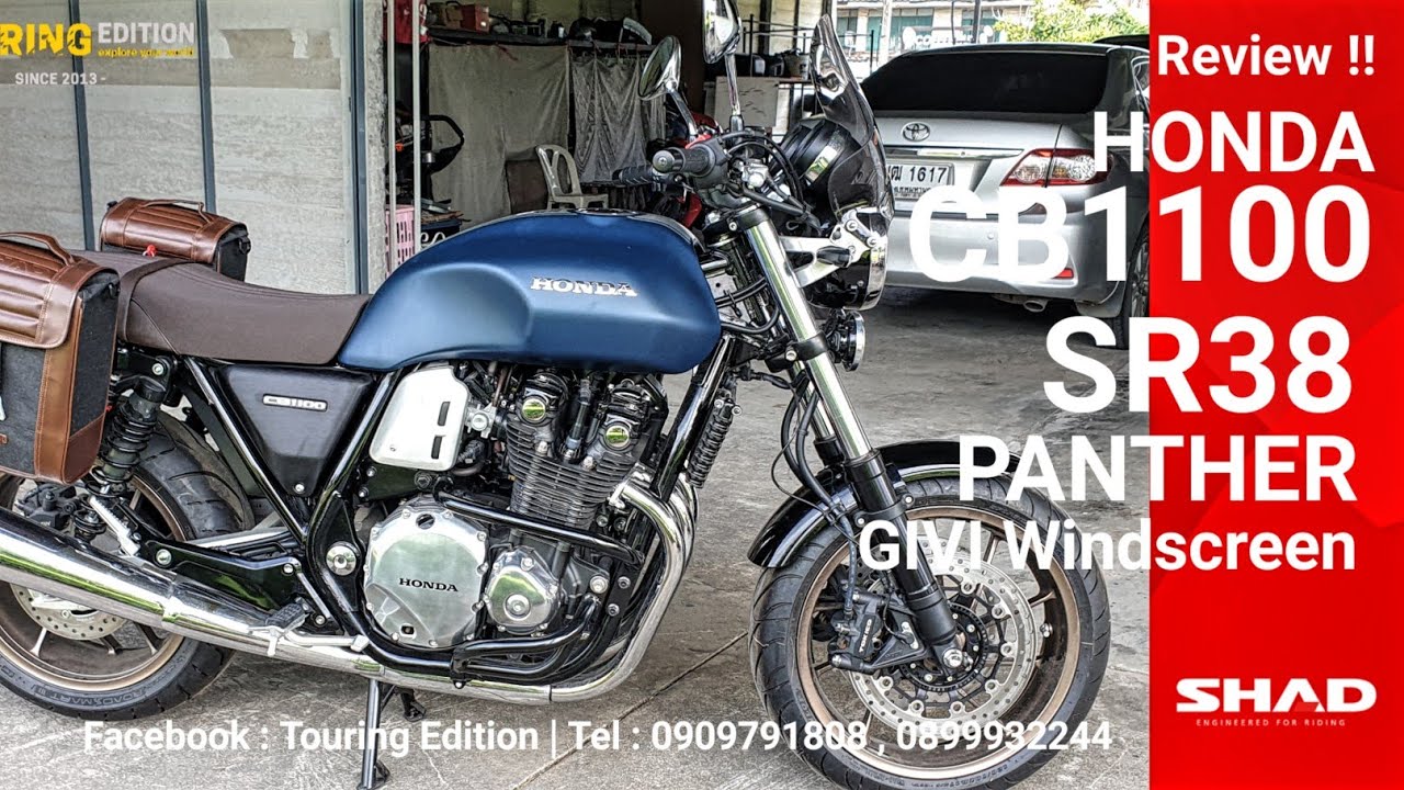 Review CB1100RS Touring Set #270823 ( SR38 + PANTHER + PEAK DESIGN )