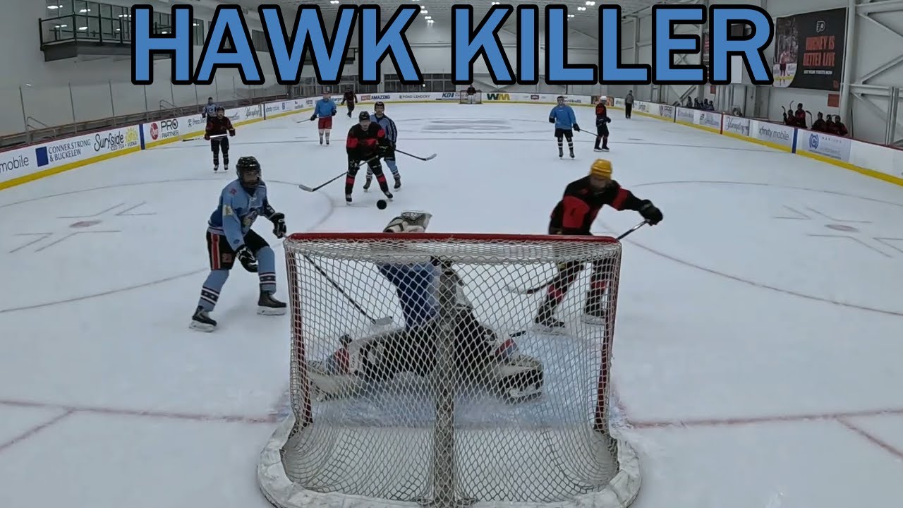 HAWK KILLER... *MIC’D UP* Go Pro Hockey Goalie