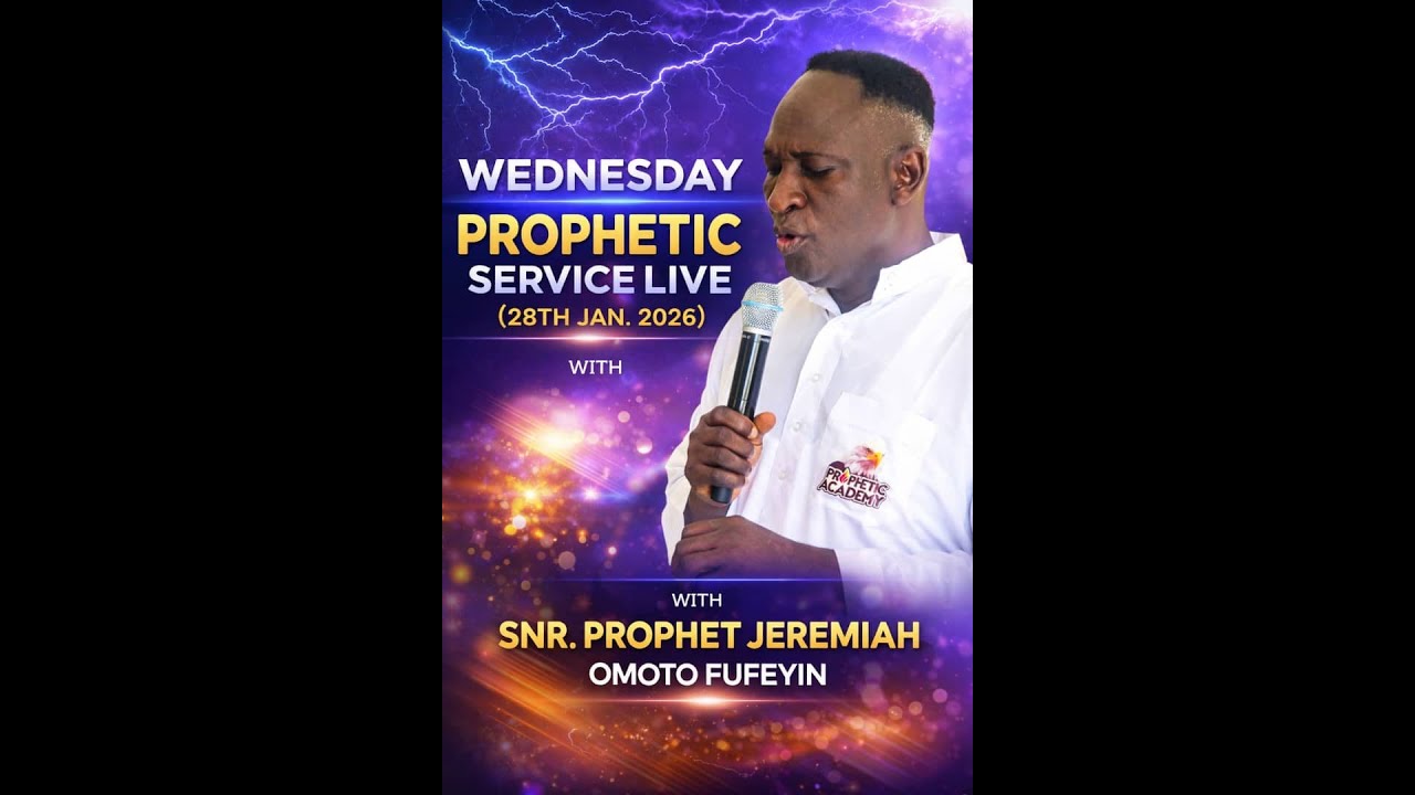 FRIDAY  PROPHETIC  SERVICE LIVE (30TH JAN. 2026) WITH SNR.PROPHET JEREMIAH O. FUFEYIN