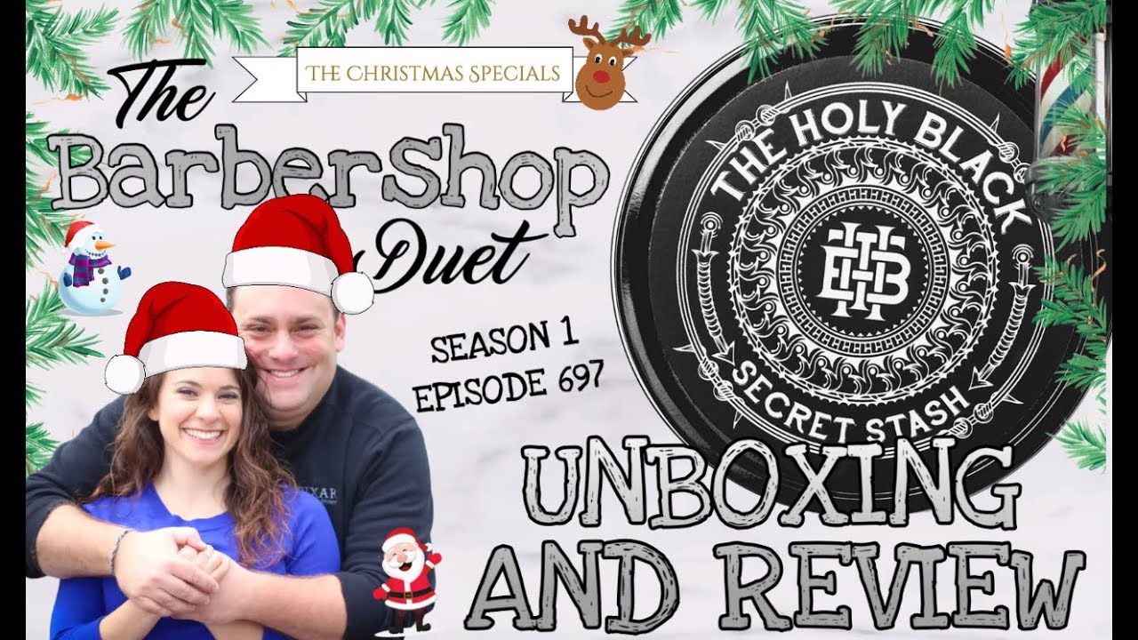 The Barbershop Duet - So This is Christmas Shave Soap by The Holy Black - Unboxing and Review