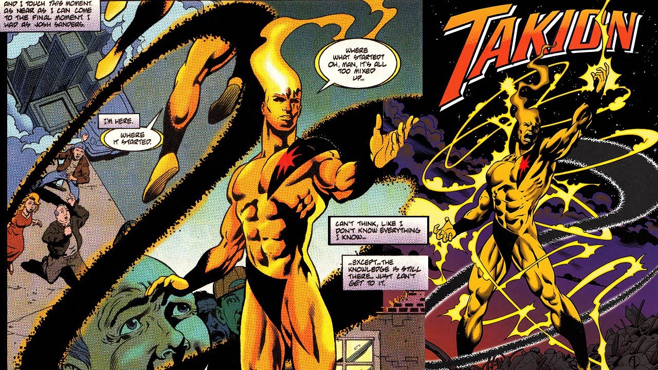 Takion is HOT TRASH from DC Comics