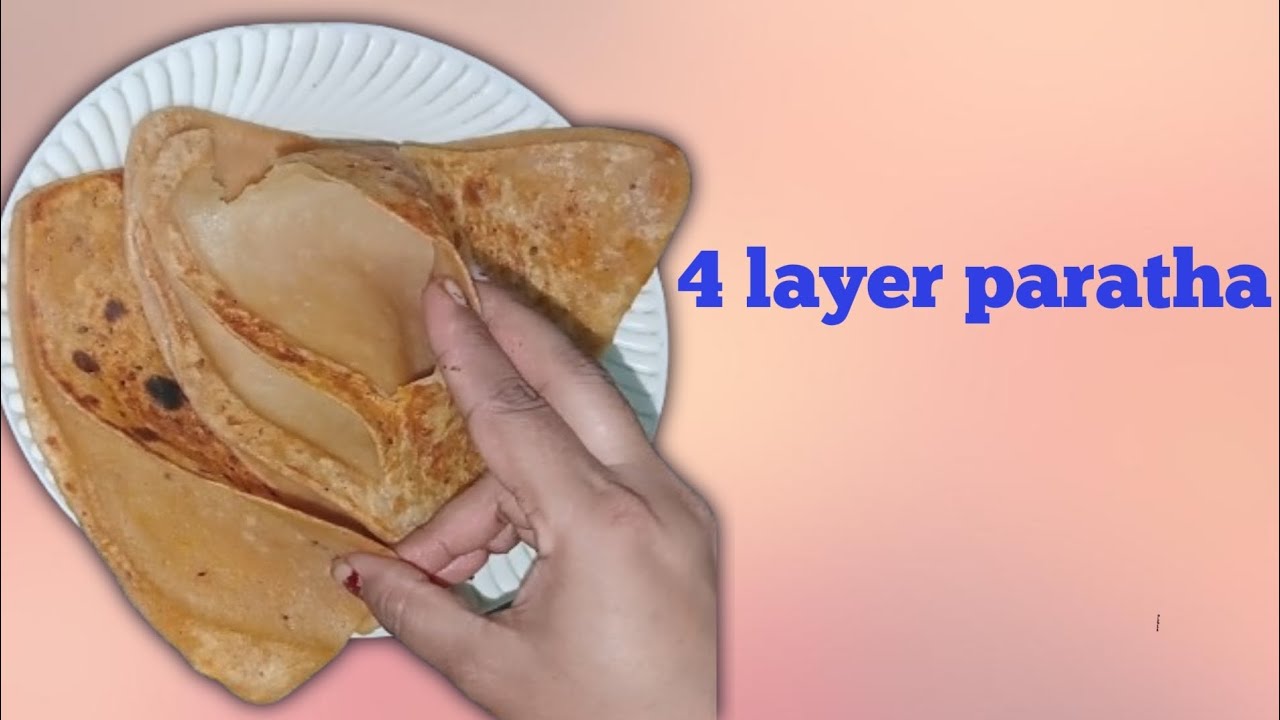 4 layer वाला मस्त पराठा एक बार जरूर बनाएं। Make this delicious 4 layer paratha once