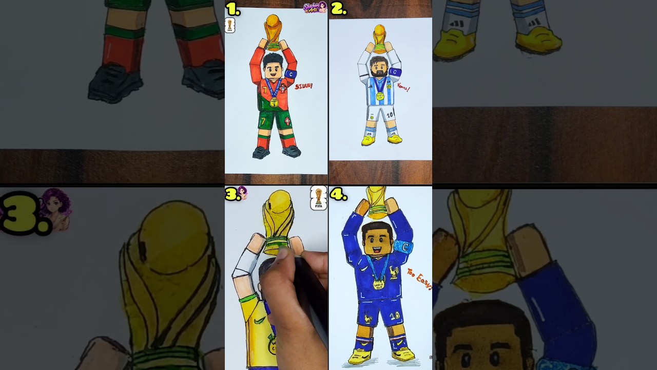 The Ultimate FIFA World Cup Drawing Challenge! #1 ⚽🏆. #roblox #drawing #art #howtodraw #fyp