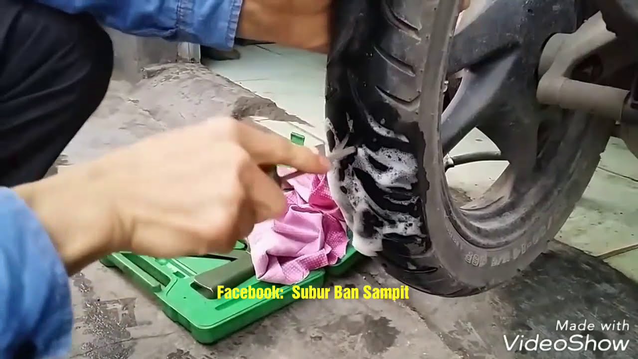 CANGGIH...TAMBAL TUBELESS MODEL TEKAN :