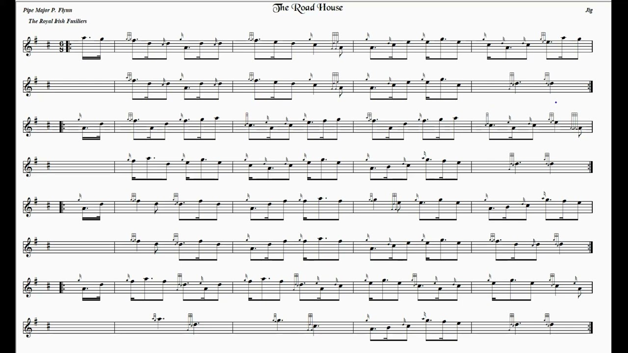 The Road House by Pipe Major P. Flynn