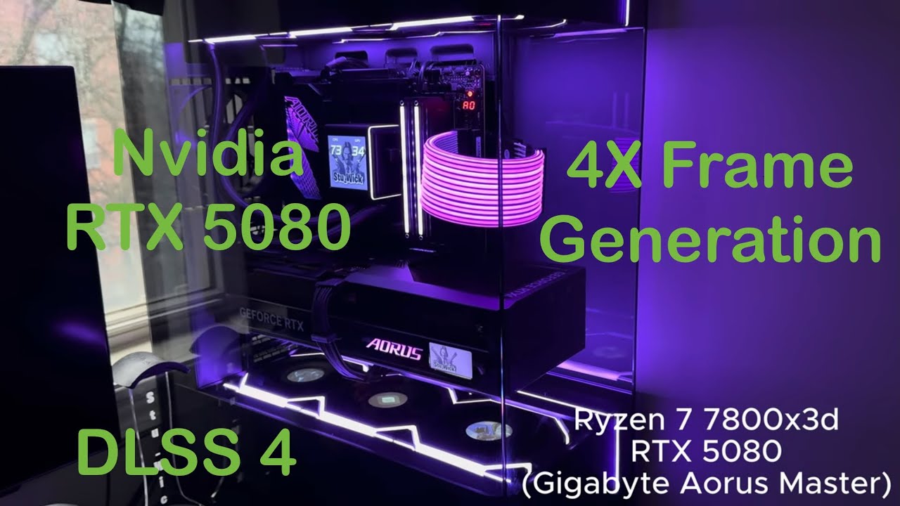 4X Multi Frame Gen IS Performance ft RTX 5080 - (PC Build Vlog 20)