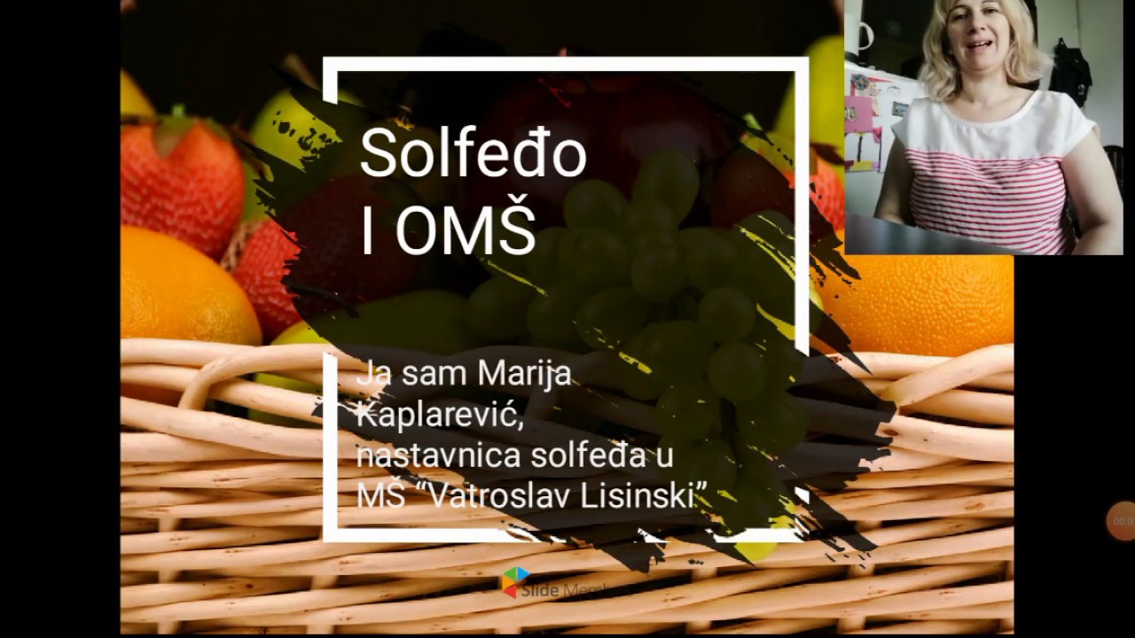Solfeđo I OMŠ: ritam utvrđivanje i priprema molske lestvice