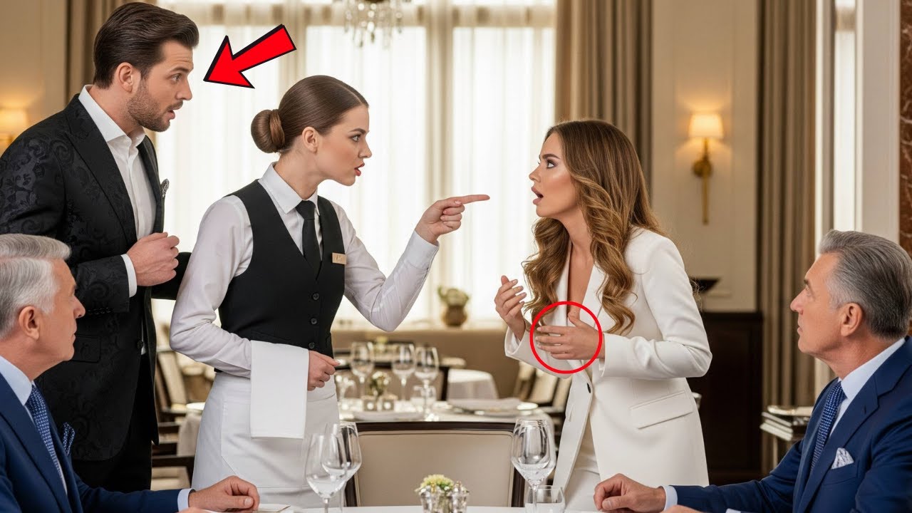 “Translate This If You Can” — The Waitress Shocked the Billionaire with Her Language Skills