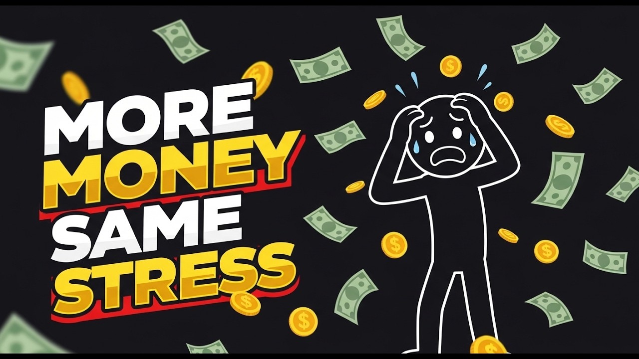 Why More Money Doesn’t Fix Stress (Psychology Explained)