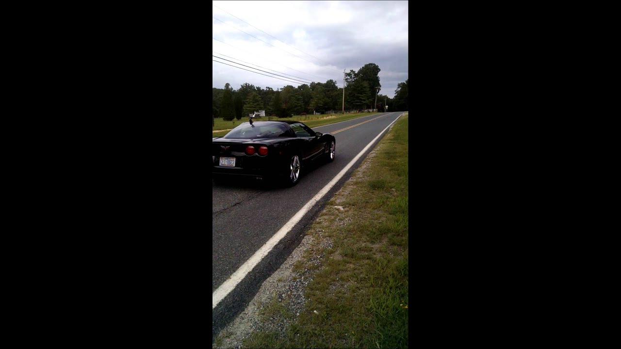 LS2 cammed corvette 2 step launch burnout.