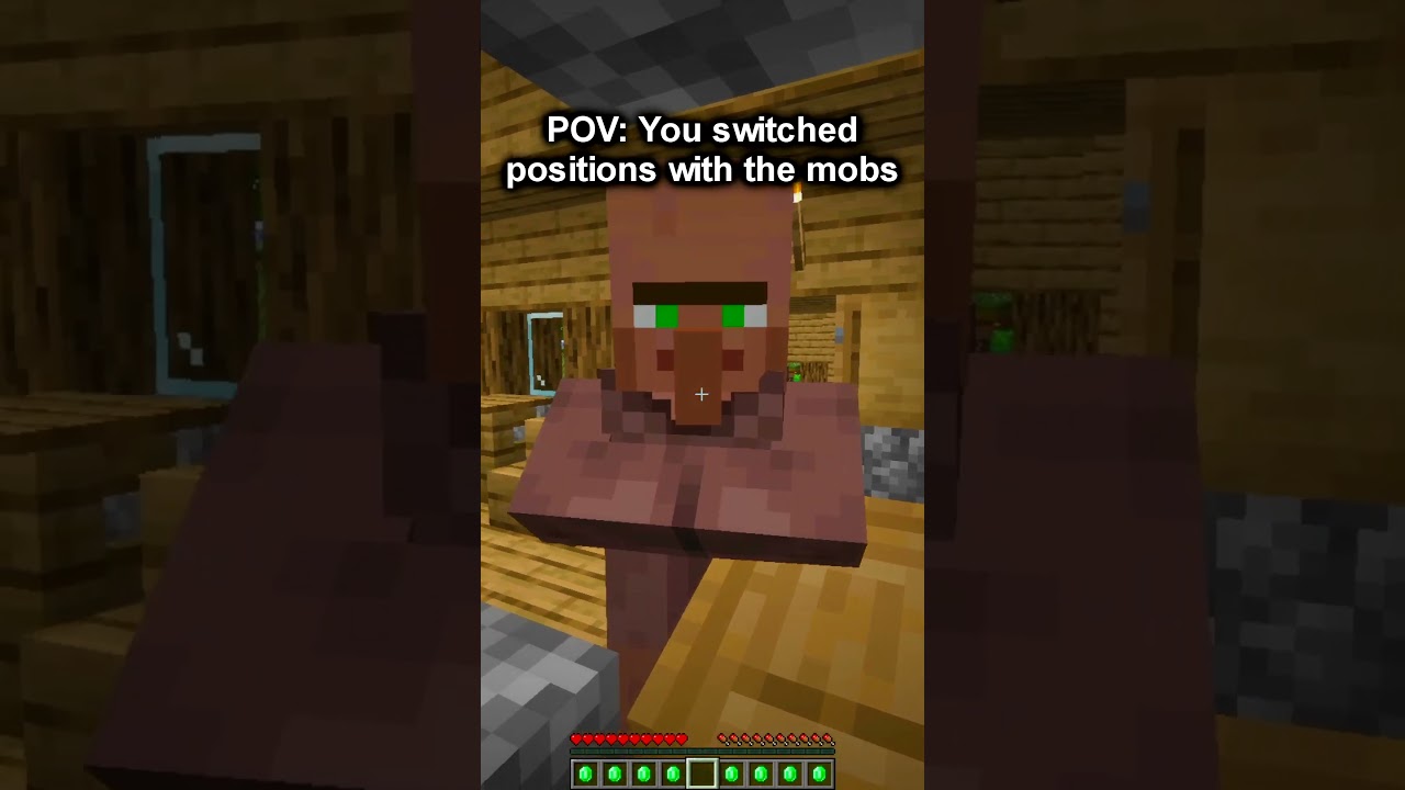 Minecraft roles reversed