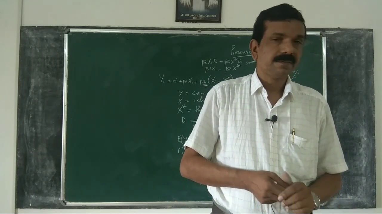 Econometrics 77: Dummy variables; Piecewise regression