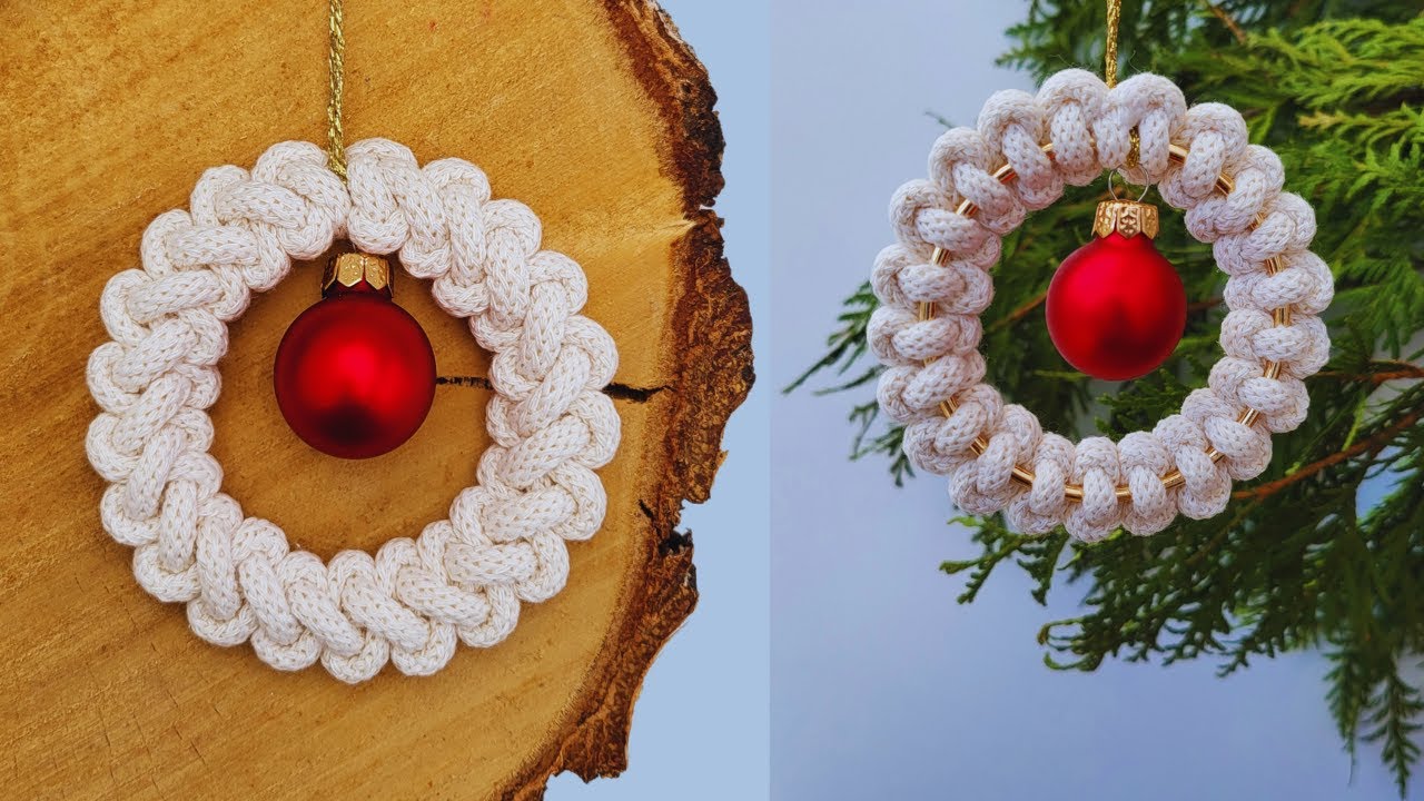 🍒🎄DIY Adornos de Macrame (paso a paso) / DIY Macrame Ornaments Step by Step Tutorial