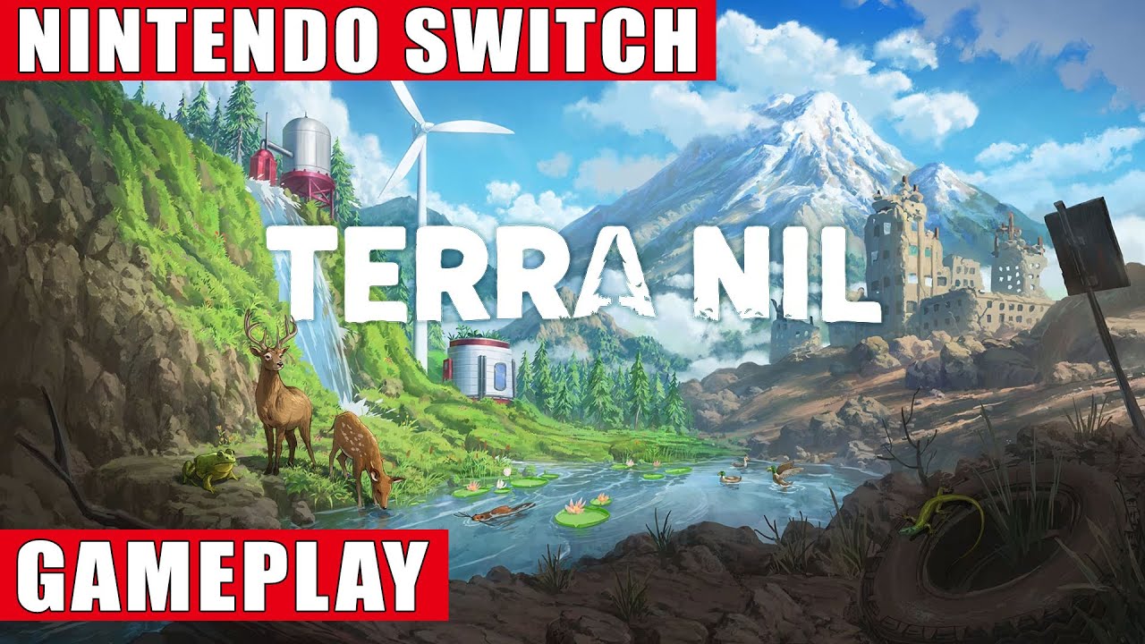 Terra Nil Nintendo Switch Gameplay