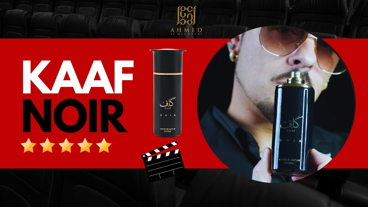 Kaaf Noir de Ahmed Al Maghribi – La Fragancia Fresca y Acuática que Sorprende por su Potencia