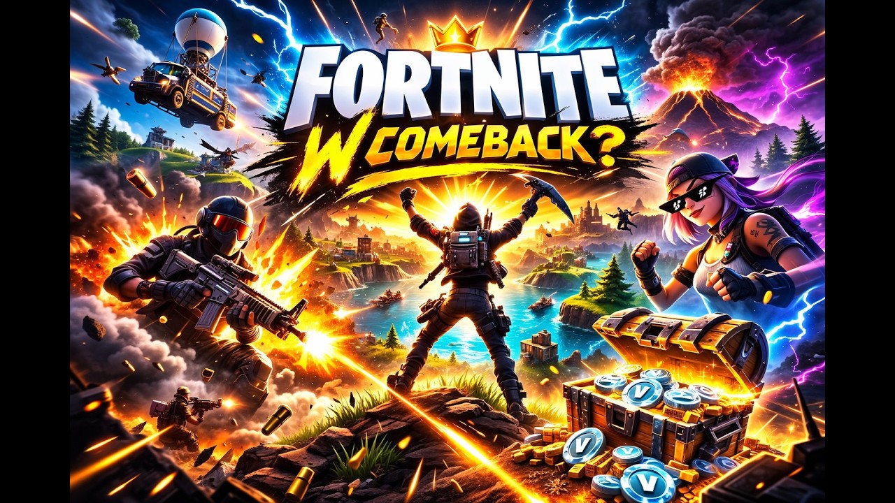 Fortnite - reload ranked, w comeback CZ