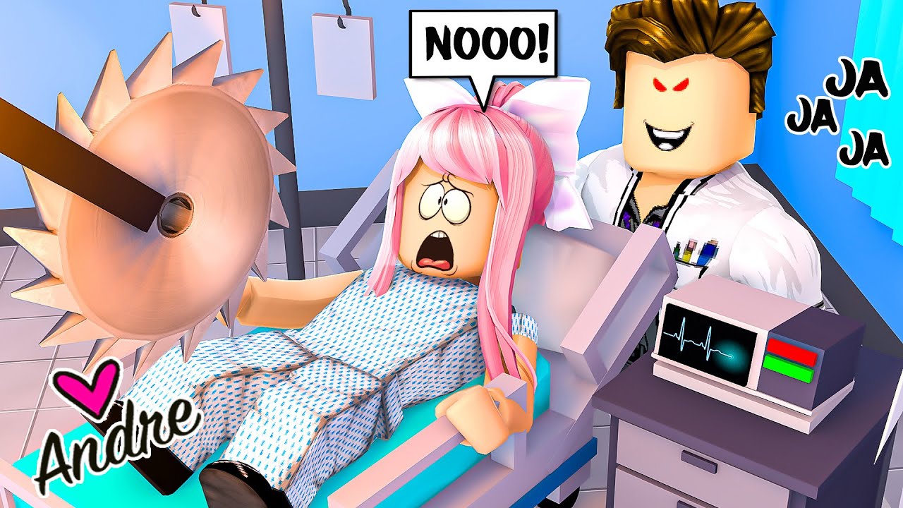 Escapando del cirujano loco en el hospital - Momentos divertidos (Roblox) juegos en español