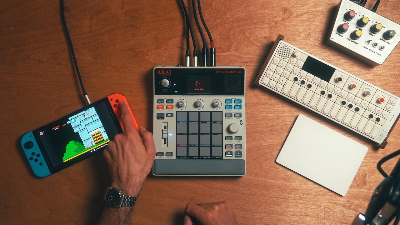 MPC SAMPLE + NINTENDO SWITCH #nintendo #nintendoswitch #mpcsample #mpc