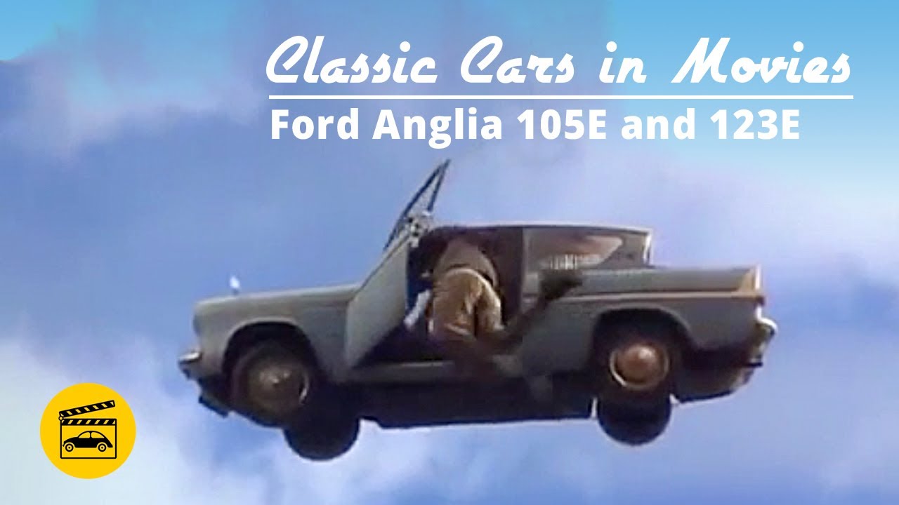 Classic Cars in Movies - Ford Anglia 105E and 123E