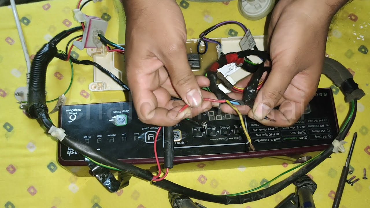 whirlpool stain wash washer pcb repair motor line direct and ic change