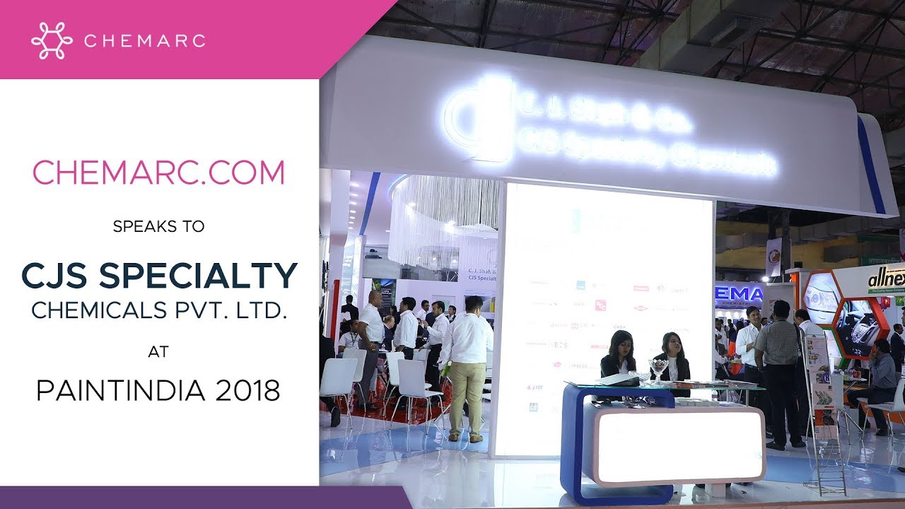 Chemarc.com speaks to C J Shah at Paintindia 2018
