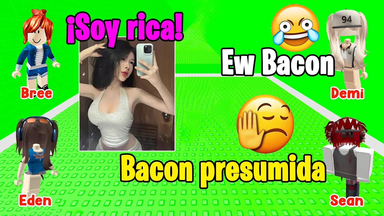HISTORIAS DE ROBLOX | Antes era una bacon pobre… ahora arrasa 🔥