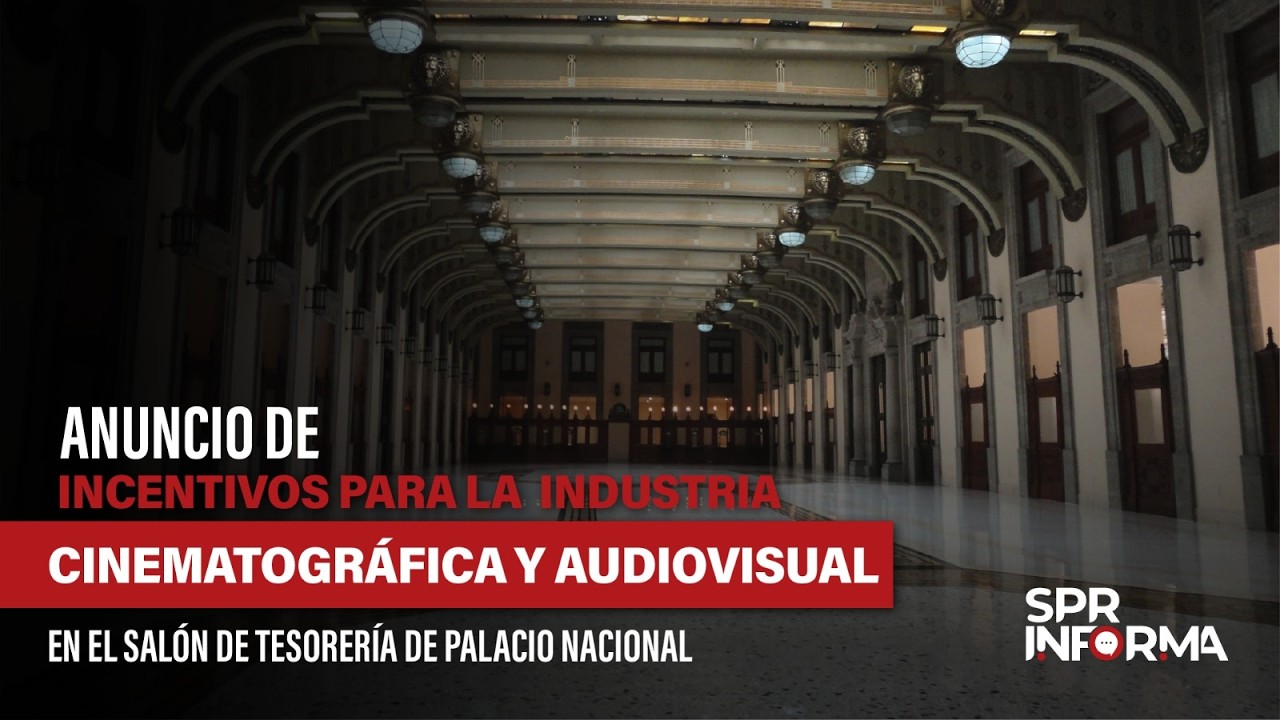 Anuncio de Incentivos para la Industria Cinematográfica y Audiovisual