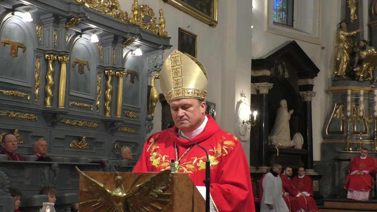 Homilia bp. Krzysztofa Nykiela wygłoszona w Uroczystość św. Wiktorii w Łowiczu-11.11.2024r.