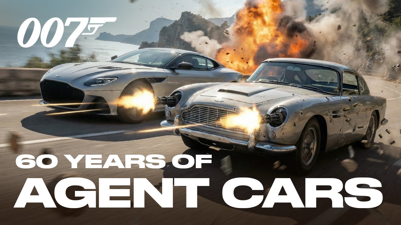 James Bond 007 cars Evolution