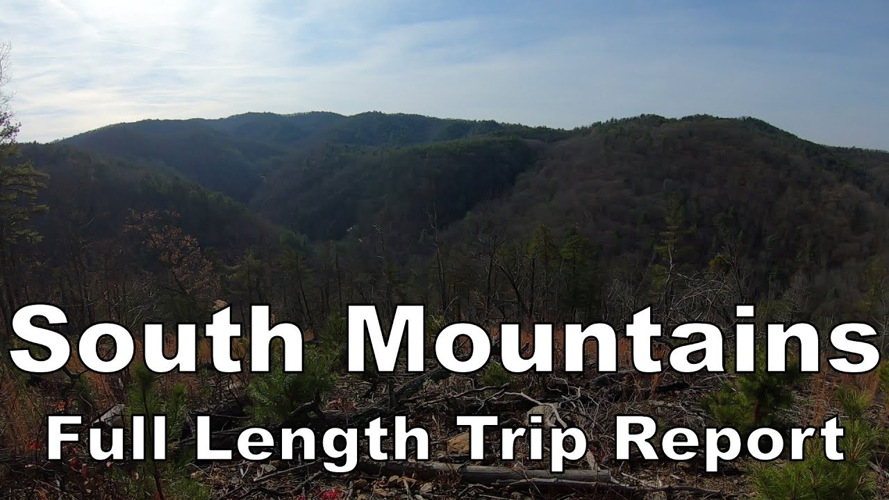 South Mountains State Park - Jacob Branch & Sawtooth - North Carolina | 3-day Backpacking Report