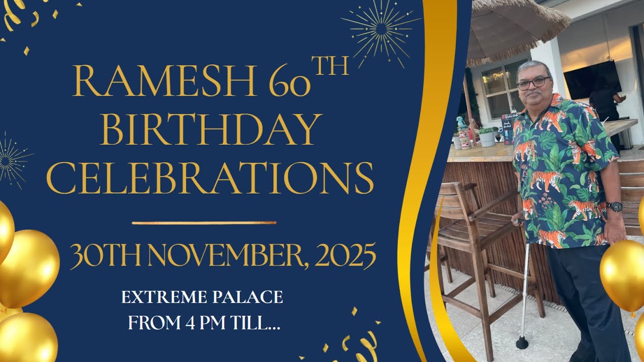 Ramesh 60th Birthday Celebrations