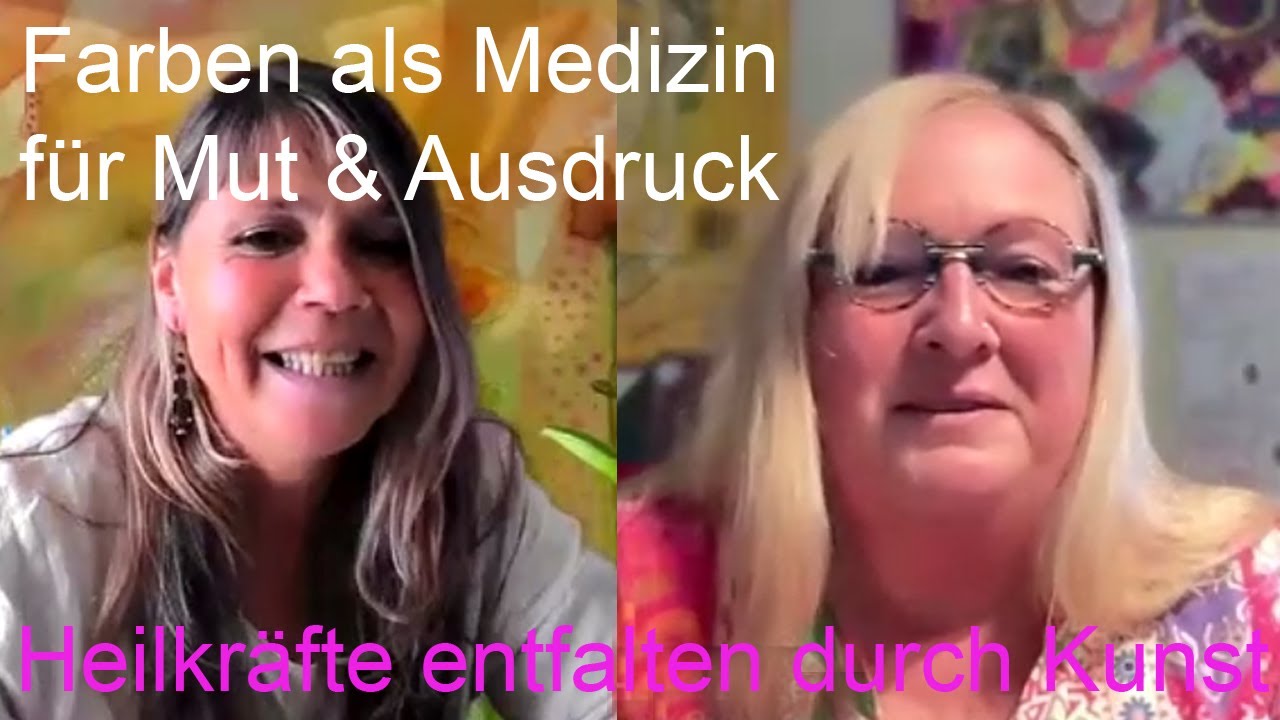 Farben heilen &ndash; Mut sch&ouml;pfen aus deinem Inneren #MutDurchFarben #HeilungDurchKunst #kreativit&auml;t