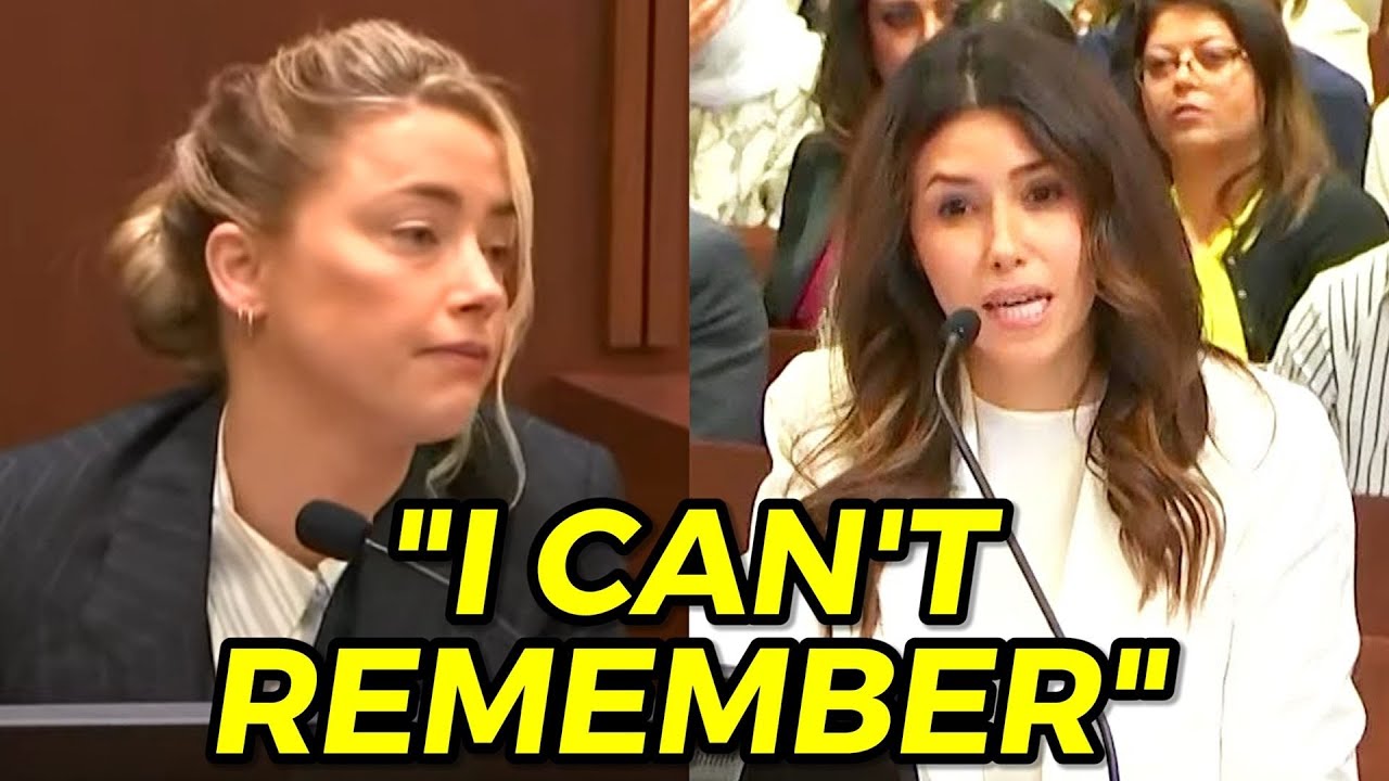 Amber GRILLED By Lawyer For CHANGING Her Story..