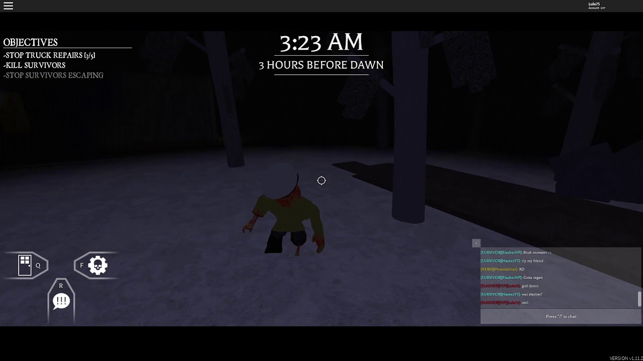 ROBLOX | Before the dawn redux: Officer zombie gameplay