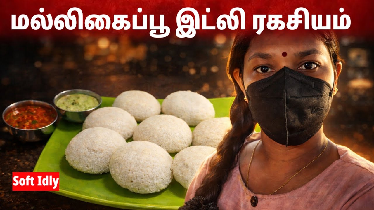 மல்லிகைப்பூ போன்ற வெள்ளை இட்லி ரகசியம்! இட்லி வெள்ளையாக வர மாவில் இதைச் சேர்க்கவும் | Rechchukitchen