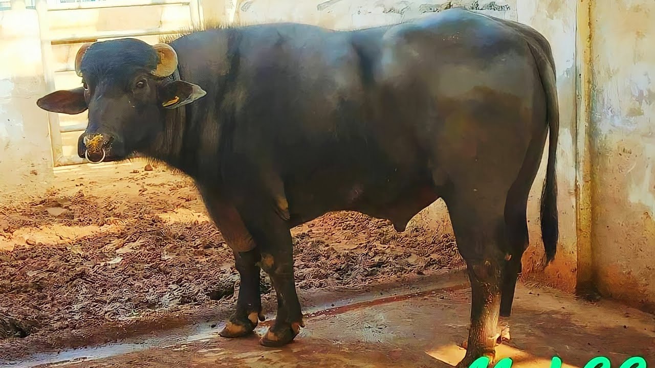 👍मुर्राह का नायाब नगीना 🌟M 466 इसको देख लिया तो सबको भूल जाओगे👌Top Class Murrah Bull From HLDB 🌟🌟
