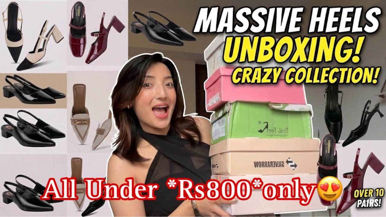 All under *Rs800* only😍Massive Heels Haul😎Amazon Finds💕Must haves👍Gangtok Sikkim❤️