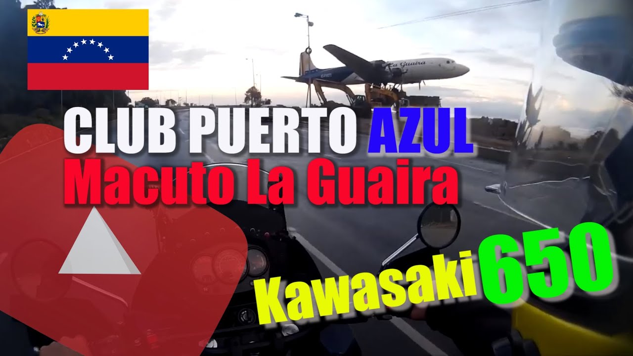 KLR650 Venezuela Club Puerto Azul MACUTO LA GUAIRA MAIQUETIA