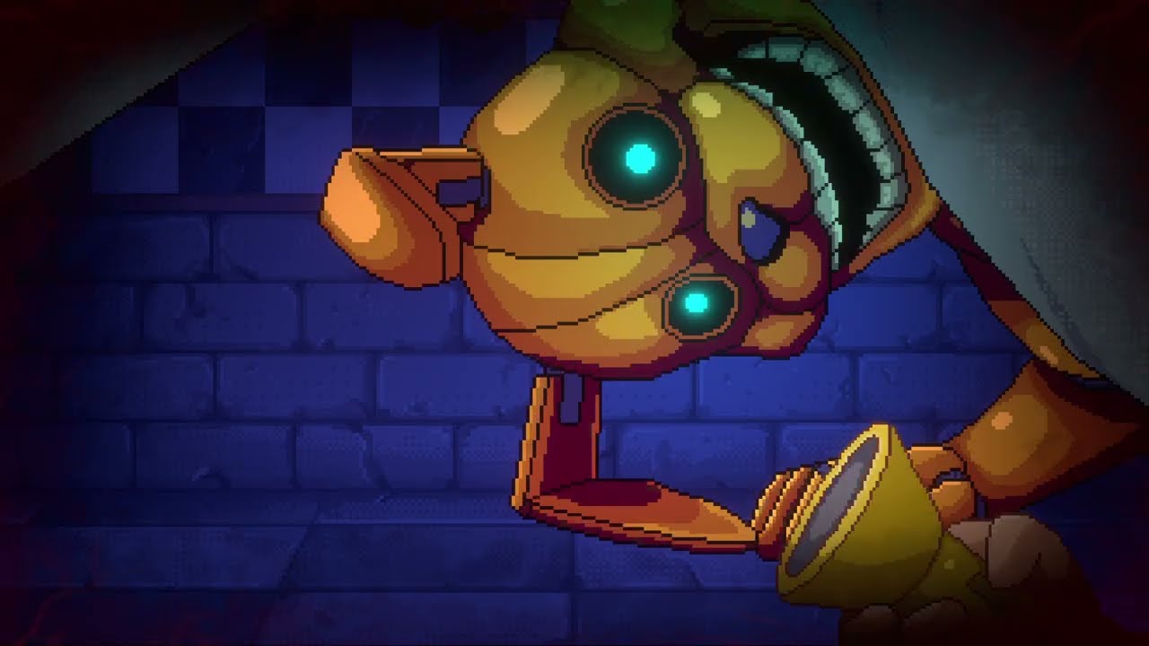 PIZZA PER CHICA ep 4 (Five Nights at Freddy's into the pit)