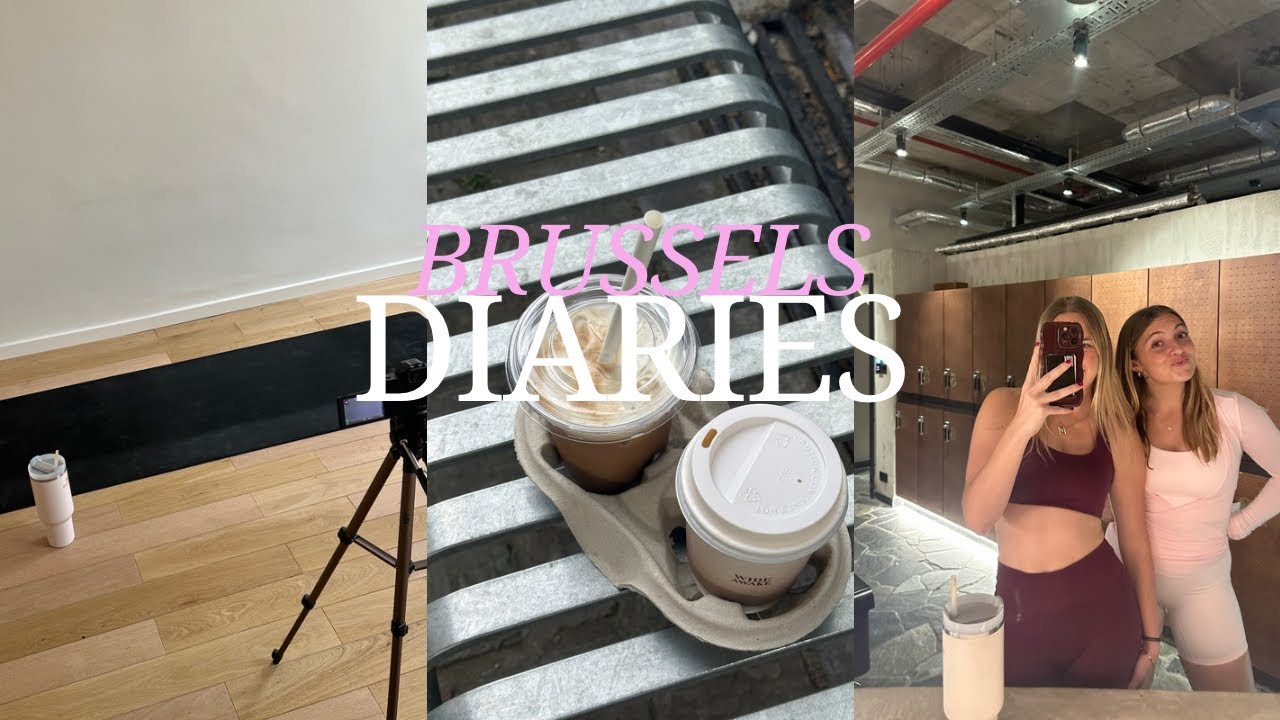 Une semaine à Bruxelles avec moi ! On déménage, ma vie de créatrice de contenu et prof de pilates,…🎀