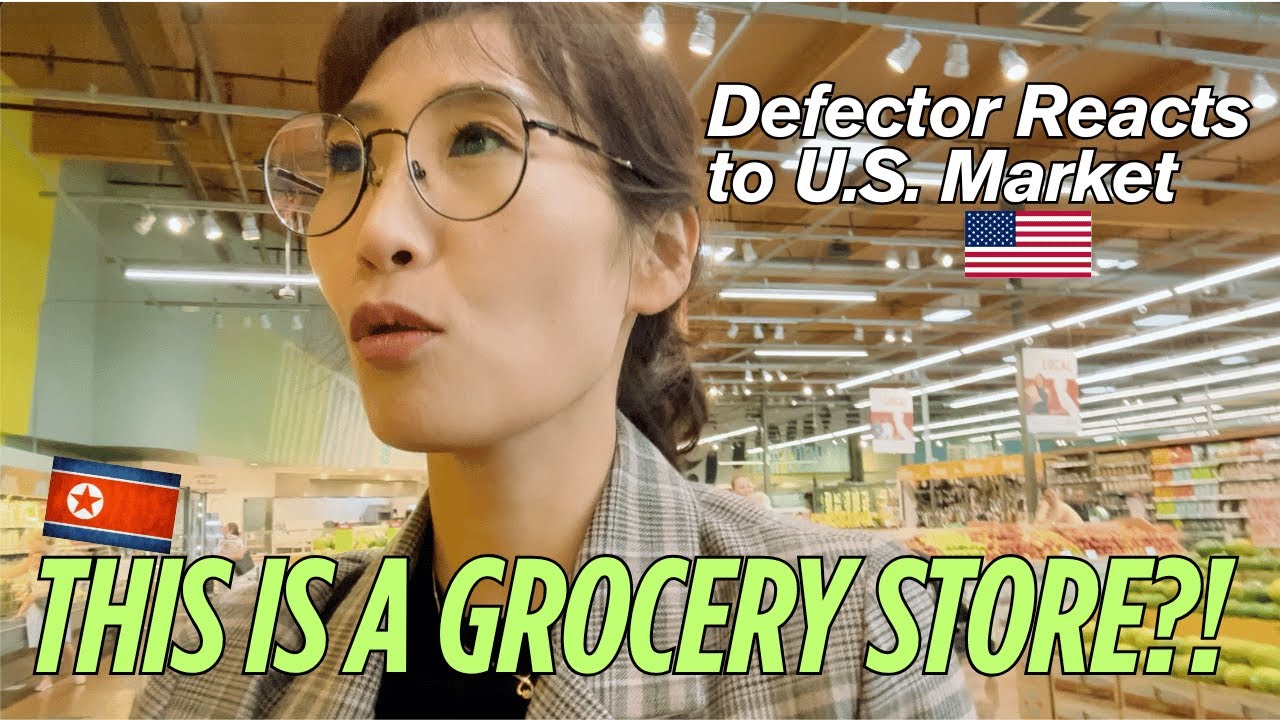 #travel 3 🇰🇵🇺🇸A North Korean Defector's First Trip to a U.S. Supermarket