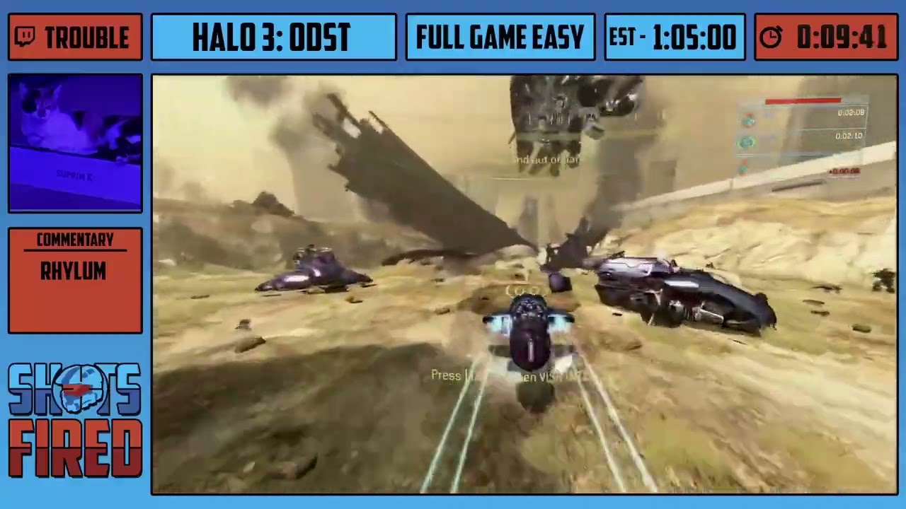 [Shots Fired Offline] Halo 3: ODST - Full Game Easy by Trouble