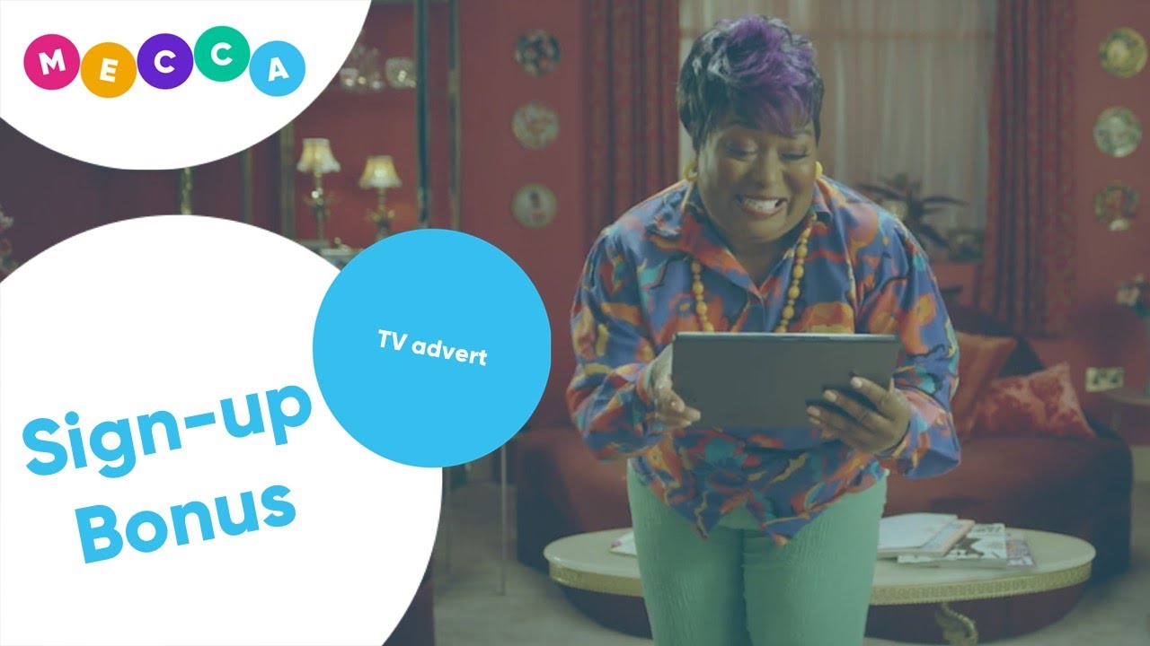 Sign-up Bonus | TV Advert | Mecca Bingo
