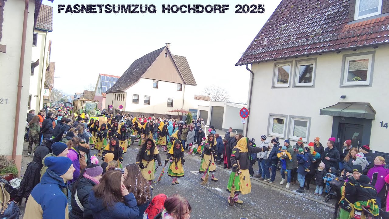 Fasnetsumzug Hochdorf 2025 1/4 | Laternensicht | Countdown 29 Tage