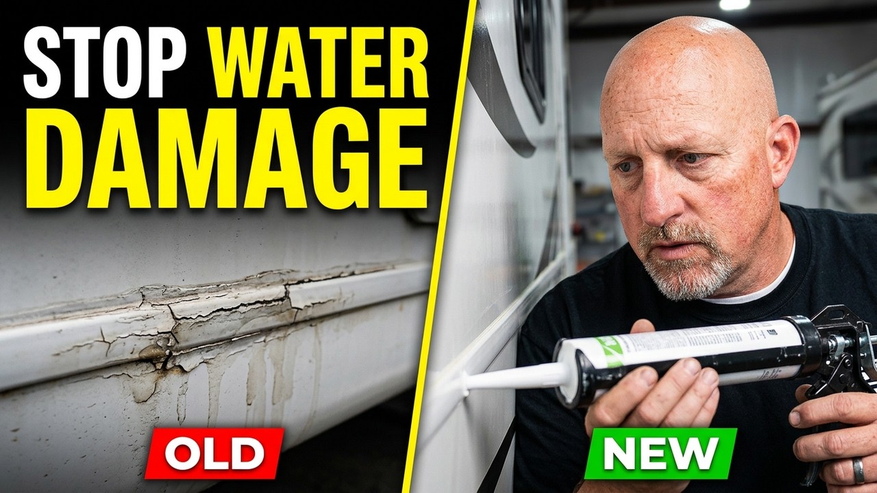 Герметизация кузова автодома: лучшее решение для защиты от повреждений, вызванных водой